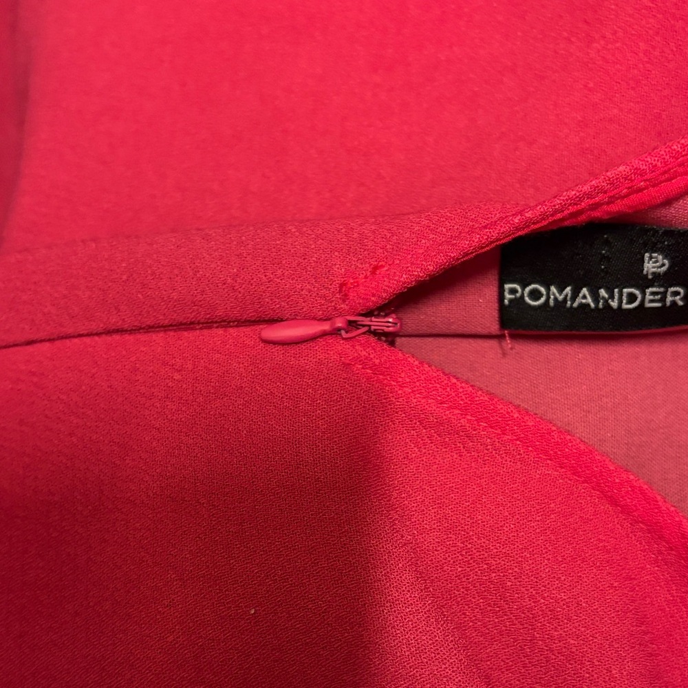Women’s Ruffle-Neck Blouse - Pink - Picture 7 of 9